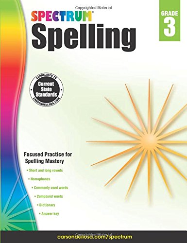 Spectrum Spelling, Grade 3 by Spectrum 
			
			
		
		
		
       	 
       		
       			(Compiler)