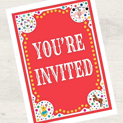 Algopix Similar Product 4 - Birthday Direct Circus Carnival 16ct