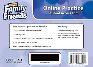 FAMILY AND FRIENDS: STARTER. ONLINE PRACTICE STUDENT ACCESS CARD 2/E (PACK)
