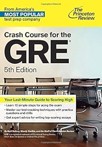 Crash Course for the GRE, 5th Edition