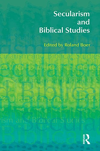 Secularism and Biblical Studies (BibleWorld) by Roland Boer