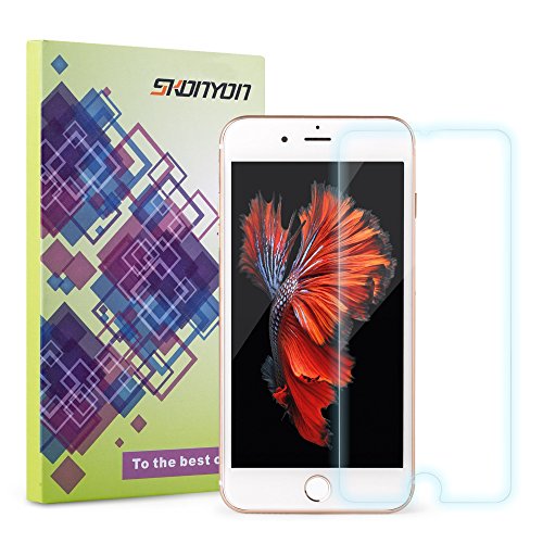 iPhone 7 Plus Screen Protector,SKONYON Tempered Glass HD Clear Scratch-Resistant Screen Protector for iphone 7 Plus (2-Pack)