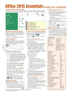 Microsoft Office 2013 Essentials Quick Reference Guide