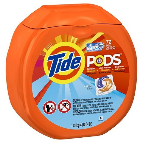 

Tide PODS Laundry Detergent Pacs - Ocean Mist - 72 ct