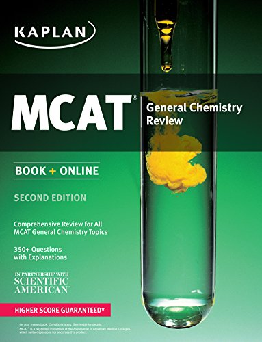 Kaplan MCAT General Chemistry Review: Book   Online by Kaplan