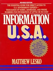 Information U.S.A.: Revised Edition (Lesko's Info-power)