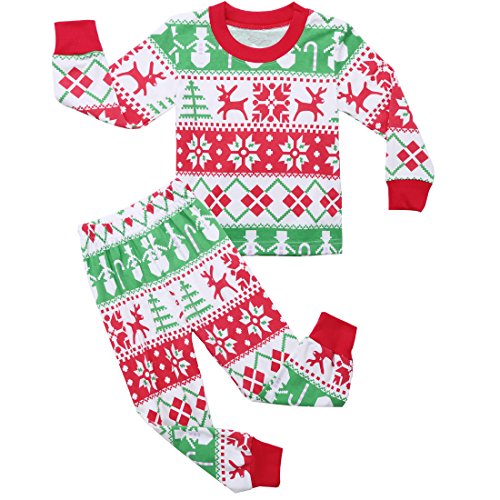 CharmLeaks Little Girl & Boy Cotton Kid Pajamas Set