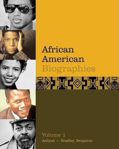 African American Biographies Set by Grolier