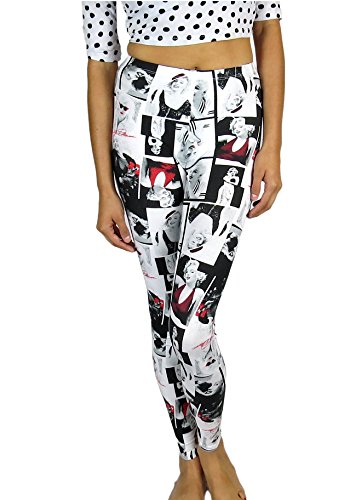 Marilyn Monroe Juniors Leggings White