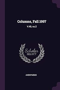 Columns, Fall 1997: V.49, no.2