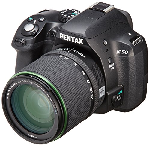 ricoh デジタル一眼レフ pentax k-50 da18-135mmwrレンズキット ブラ