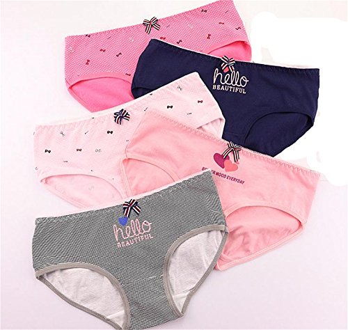 Algopix Similar Product 13 - 4 Pcs Packed BHello Cotton Girl Women