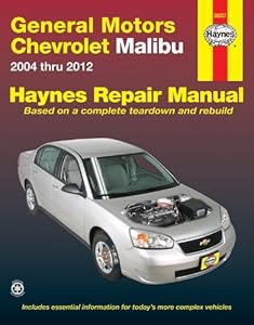General Motors Chevrolet Malibu 2004 Thru 2012