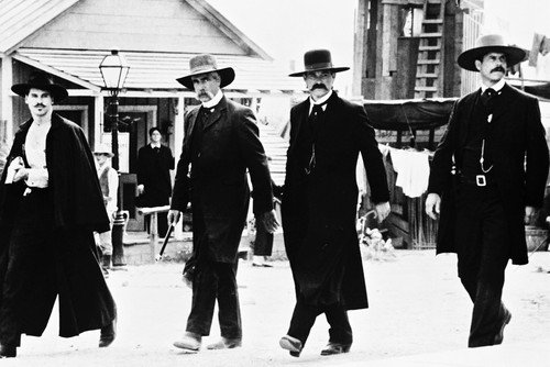 

Bill Paxton Sam Elliott Val Kilmer Kurt Russell Tombstone Gunfight 24X36 Poster