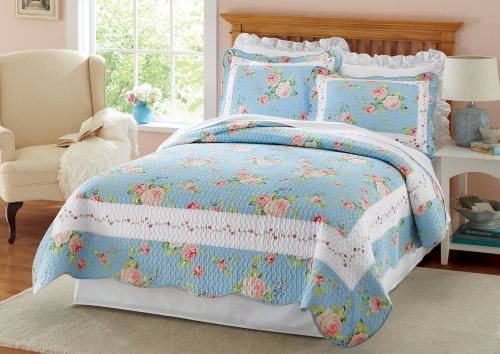 

Pastel Floral Blue Ridge Quilt