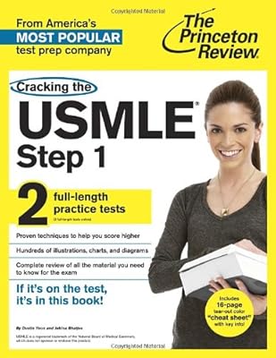 Cracking the USMLE Step 1, with 2 Practice Tests (Professional Test Preparation)