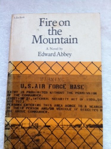 Fire on the Mountain (Zia Book) by Edward Abbey