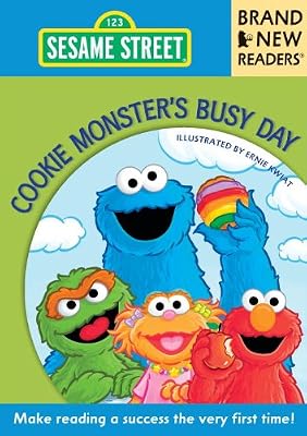 Cookie Monster's Busy Day: Brand New Readers (Sesame Street Books)