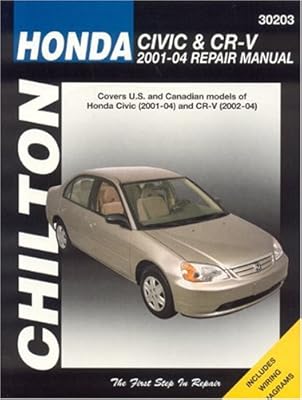Honda Civic and CRV, 2001-2004 (Chilton's Total Car Care Repair Manuals)
