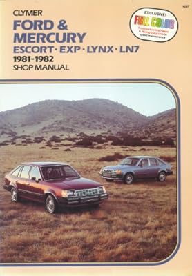 Ford & Mercury Escort-Exp-Lynx-Ln7: 1981-1989 Shop Manual/A287
