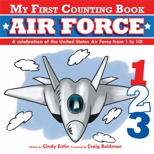 My First Counting Book: Airforce by Cindy Entin
