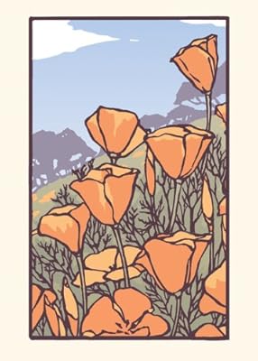 Poppies in Bloom: Unboxed Set of 6 Cards