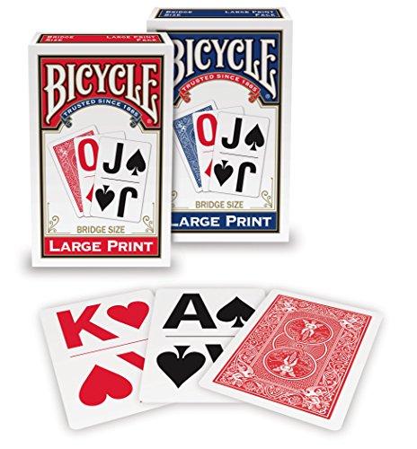 Bicycle Large Print Playing Cards