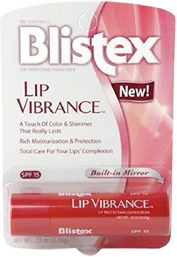 Blistex Lip Vibrance, Lip Protectant, SPF 15 0.13 oz