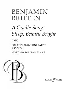 A Cradle Song -- Sleep Beauty Bright: Parts (Faber Edition)