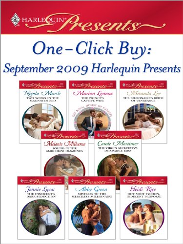 One-Click Buy: September 2009 Harlequin Presents by Jennie Lucas