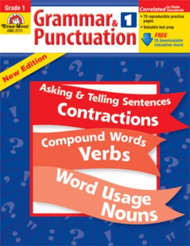 Grammar and Punctuation, Grade 1 by Evan-Moor