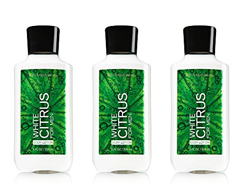 Bath and Body Works White Citrus for Men Body Lotion 8 Oz- New