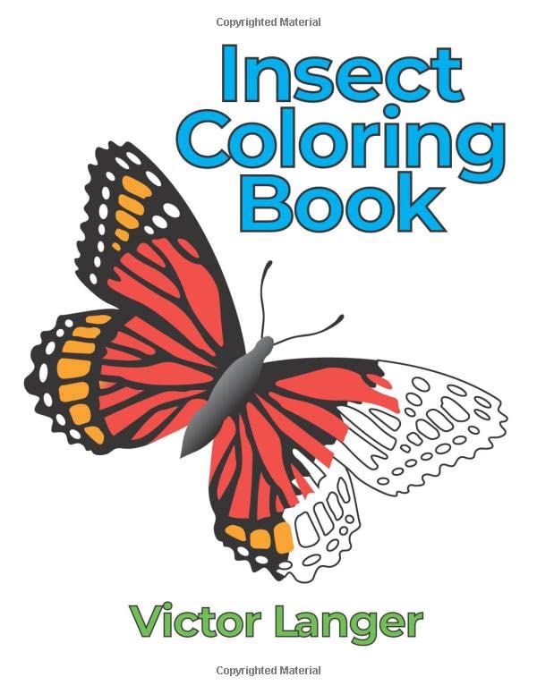 Insect Coloring Book (Graphic Coloring Books) by Victor Langer