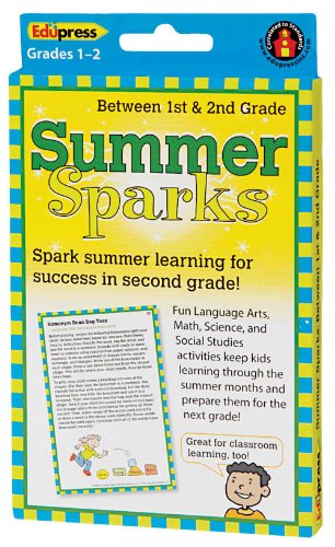 

Summer Sparks Activity Cards, Between Grade 1 and Grade 2