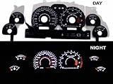 1994-1998 Ford Mustang GT V8 Black Indiglo Glow Gauge 94 95 96 97 98