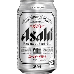 アサヒ スーパードライ 350ｍｌ缶×24本