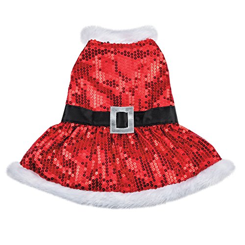 Algopix Similar Product 16 - Zack  Zoey Mrs Claus Sequin Dress for