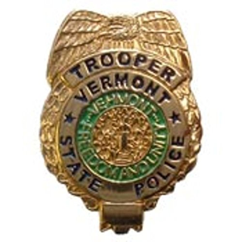 Vermont State Police Badge Pin 1