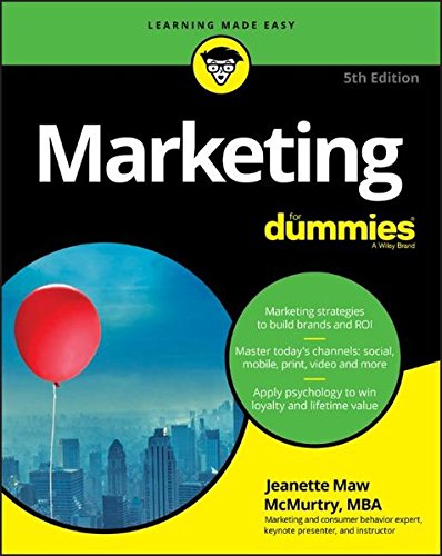 MARKETING FOR DUMMIES By Jeanette Mcmurtry **Mint Condition**