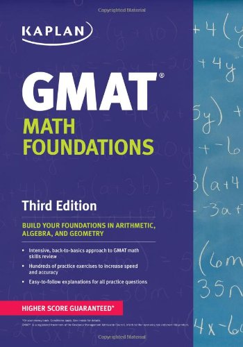 Kaplan GMAT Math Foundations by Kaplan