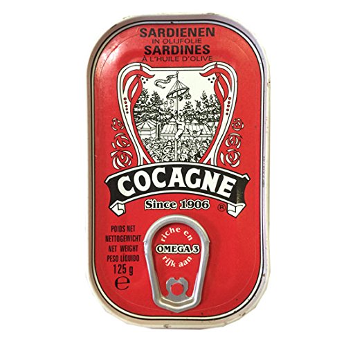 Cocagne Sardines in Olive Oil 4.4 Oz