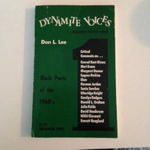 Dynamite Voices, Vol. 1: Black Poets of the 1960s