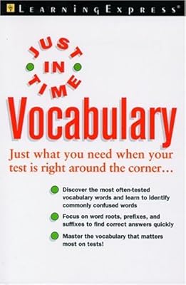 Just In Time Vocabulary