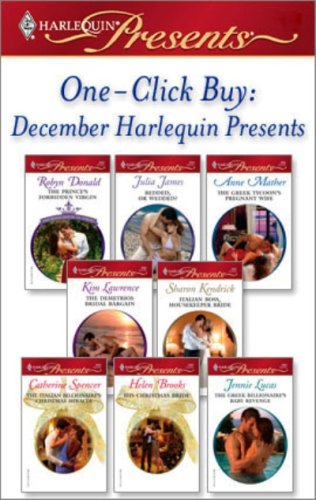 One-Click Buy: December Harlequin Presents by Sharon Kendrick