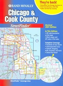 Rand McNally Chicago and Cook County Streetfinder 2001 (Rand Mcnally Streetfinders)