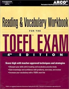Reading and Vocabulary Workbook for the Toefl Exam (Arco Academic Test Preparation Series)
