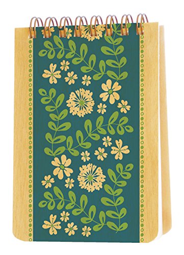 Algopix Similar Product 9 - Night Owl Paper Goods Blue Floral Wood