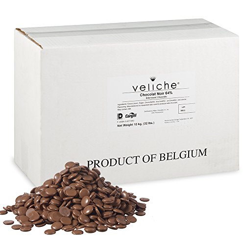 Algopix Similar Product 4 - Veliche Belgian Bittersweet Chocolate
