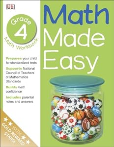 Math Made Easy: Fourth Grade Workbook