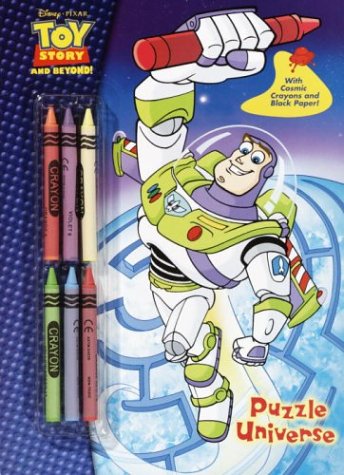 Puzzle Universe (Color Plus Fluorescent Crayons) by Golden Books